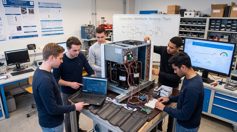Aansturing voor de Schoorsteen Warmtepomp