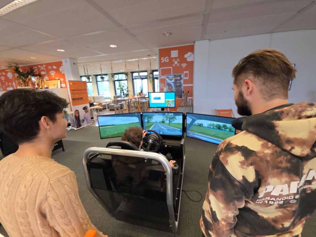 Testen van de simulator.