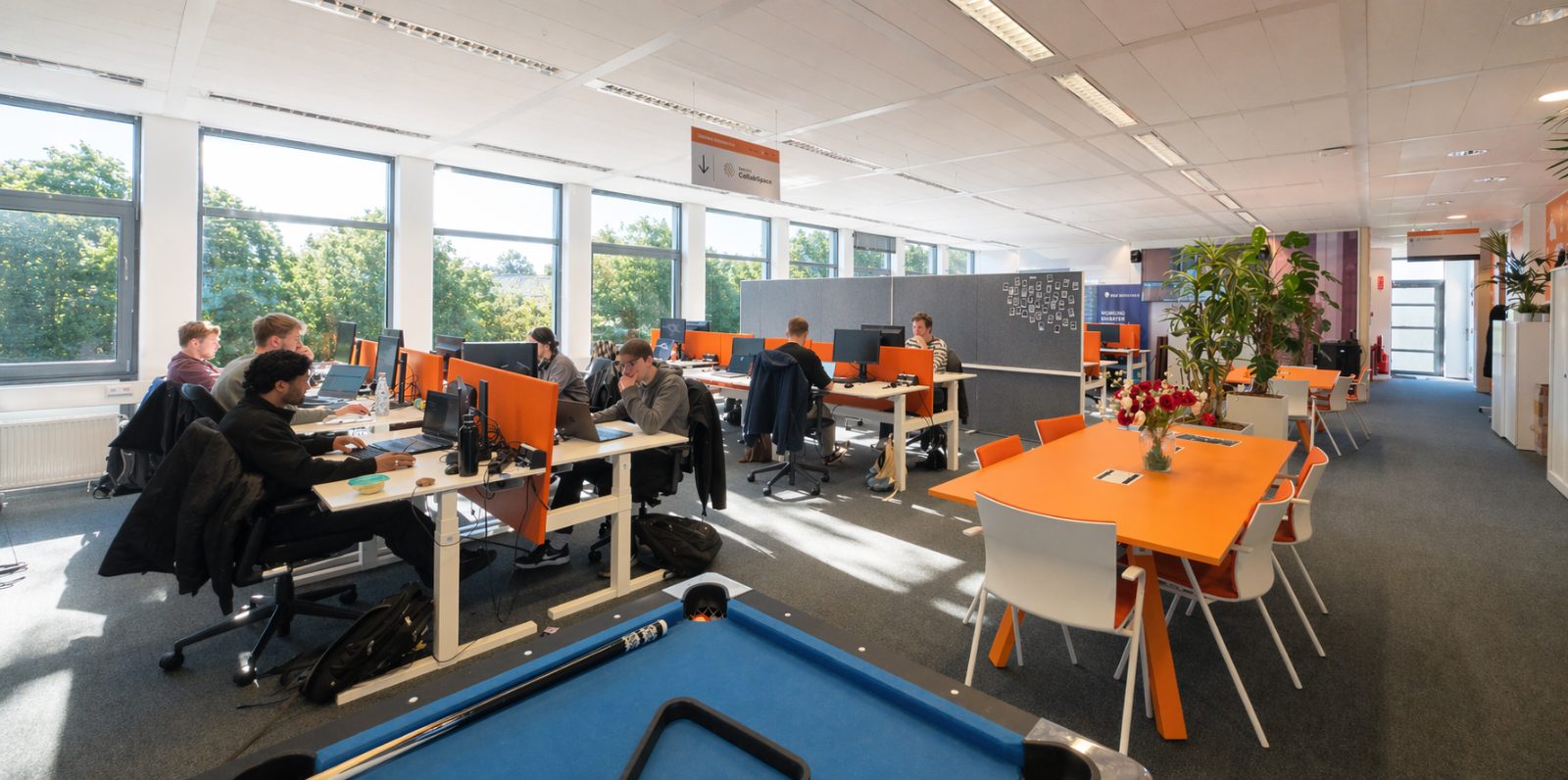CollabSpace workspace at the Digital Society Hub